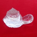 Lab Tested 44.000 Gram Natural Crystal Shree Yantra on Tortoise | Sphatik Shri Yantra | Shree Maha Laxmi Yantra